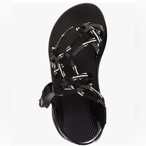 chacoco34❤️ Chacos Purple Yellow ZX/1 EcoTread Rubber Hiking Water Shoes